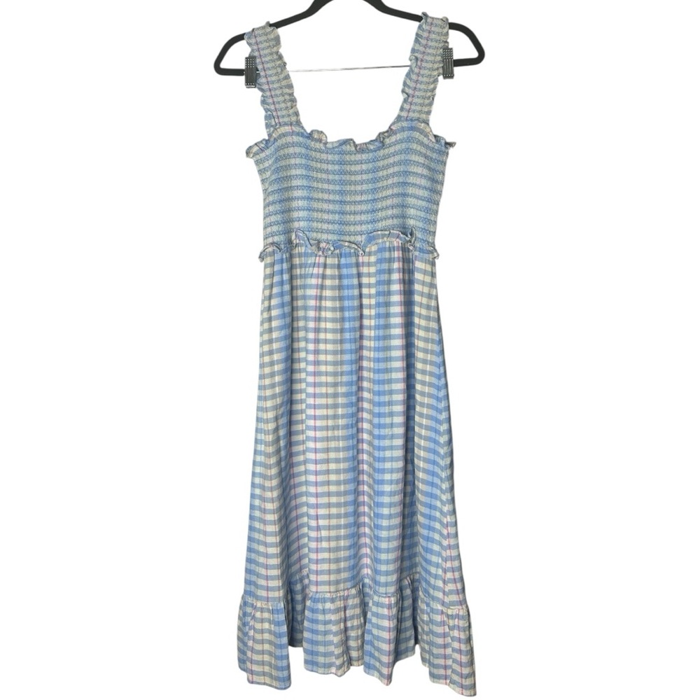 Rails Rumi Smocked-Bodice Midi Dress Multicolored Size Medium - Picture 10 of 12